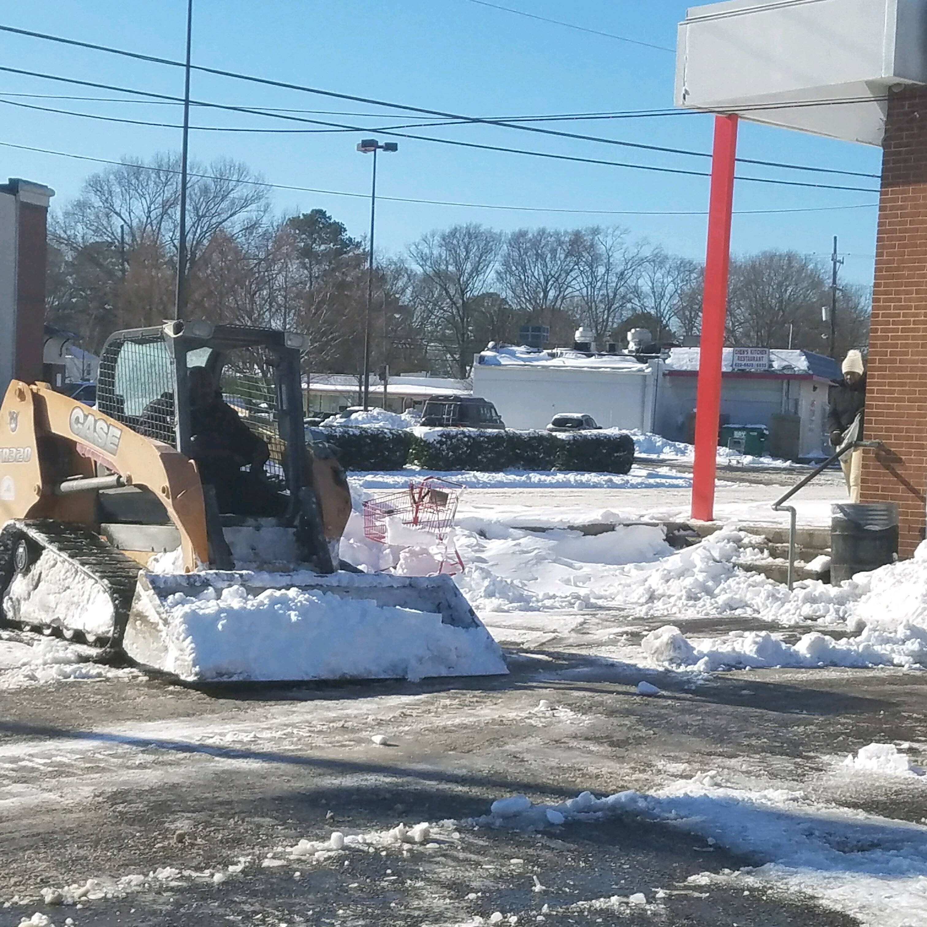 snow removal Norfolk VA